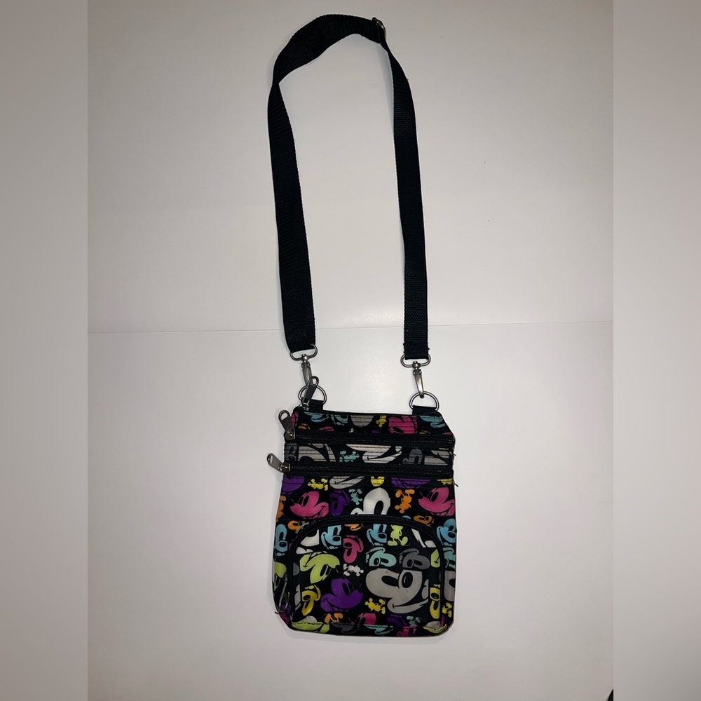 Disney Black and Multicolor Crossbody Bag